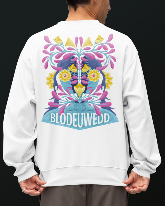 Blodeuwedd Jumper - Folk Edition (White)