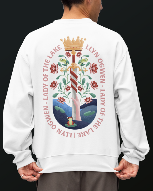 Llyn Ogwen Jumper - Folk Edition (White)