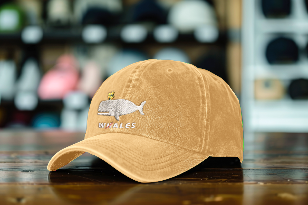 The Whale (vintage mustard)
