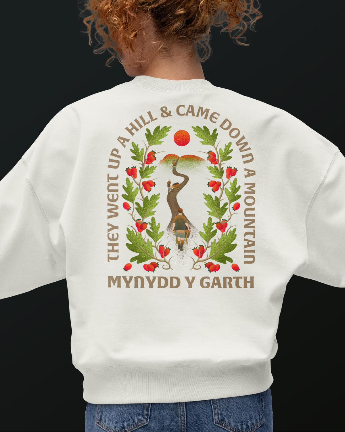 Mynydd Y Garth Jumper - Folk Edition (White)