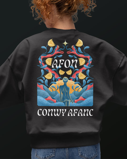 Afon Conwy Afanc Jumper - Folk Edition