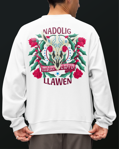 Mari Lwyd Jumper - Folk Edition (White)