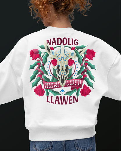 Mari Lwyd Jumper - Folk Edition (White)
