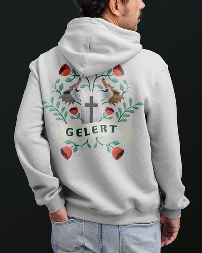 Bedd Gelert Hoodie (White)