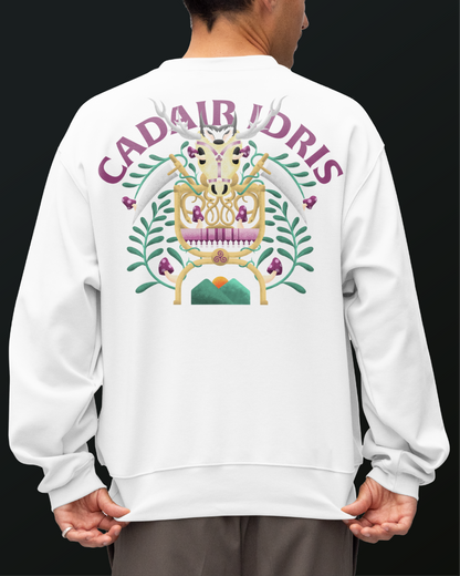 Cadair Idris Jumper - Folk Edition (White)