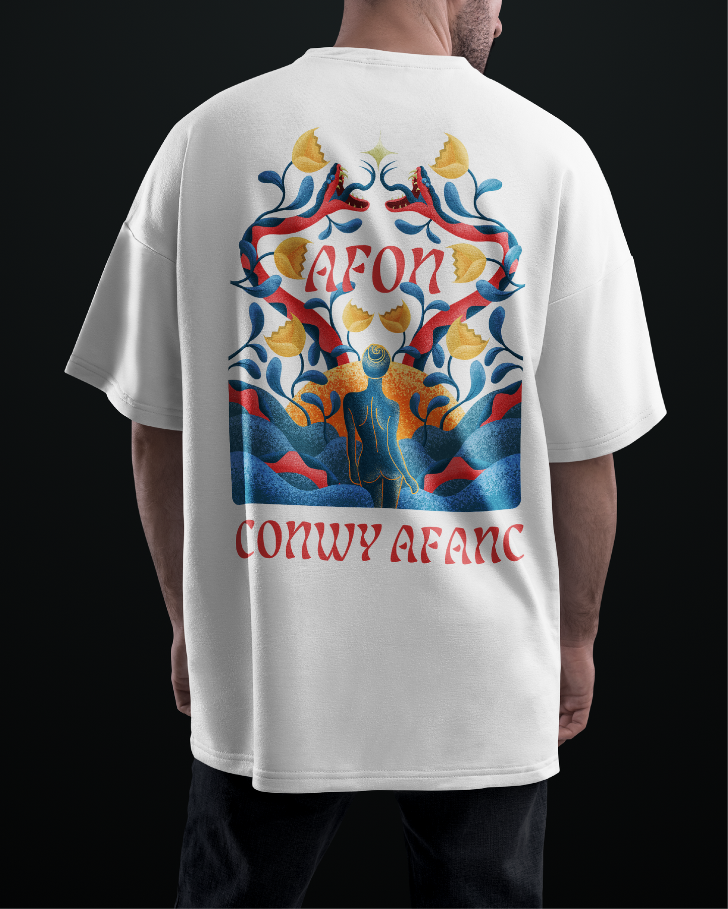 Afon Conwy Afanc - Folk Edition (White)