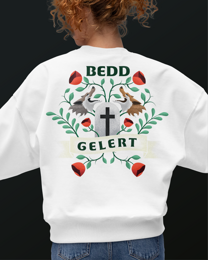Bedd Gelert Jumper - Folk Edition (White)