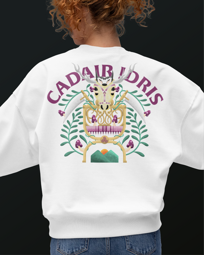 Cadair Idris Jumper - Folk Edition (White)