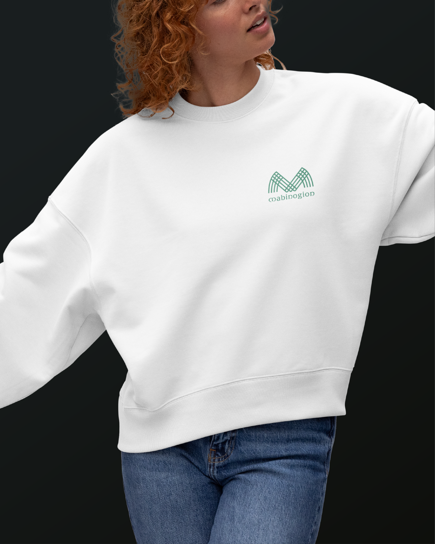 Cadair Idris Jumper - Folk Edition (White)