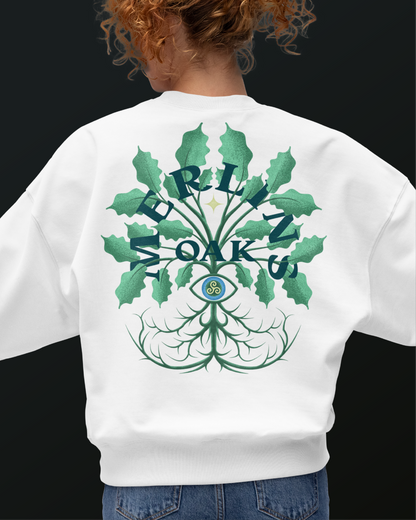 Merlin's Oak Jumper - Folk Edition (White)