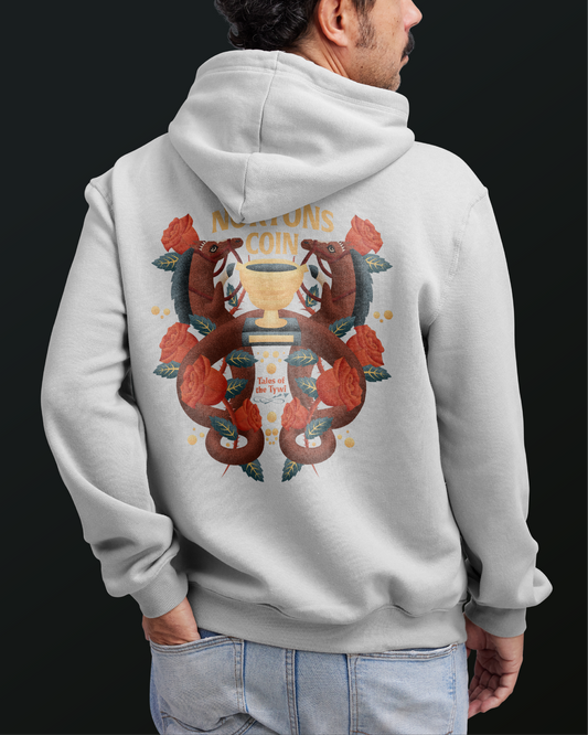 Norton's Coin Hoodie (White)