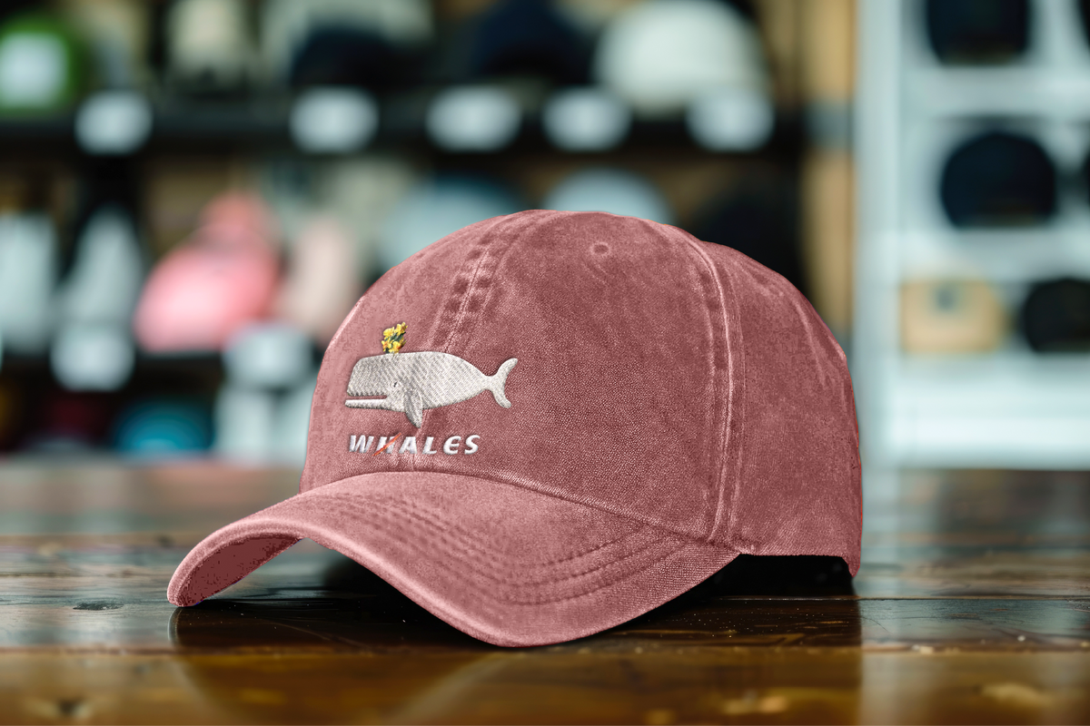 The Whale (vintage red)