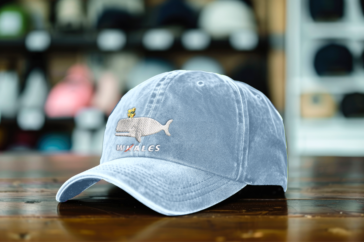 The Whale (vintage blue)